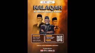 ( 🔴 LIVE ) Halaqah (UPSI): Al Quran, Sains & Kiamat | Dato' Dr. Danial Zainal Abidin
