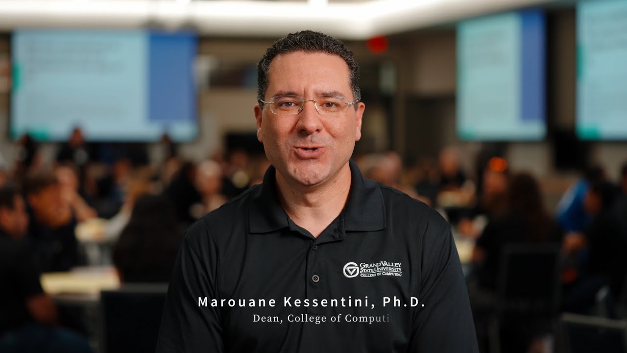 carillon tower, cook-dewitt, and student services building in autumn with some fog