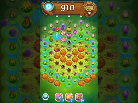 Blossom Blast Saga Level 2138 - NO BOOSTERS