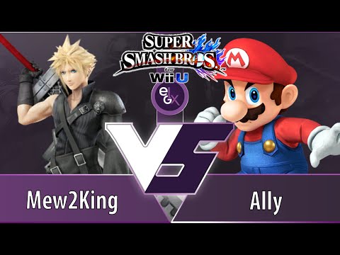 EGLX - Mew2King (Cloud) vs Ally (Mario) - Smash 4 Wii U