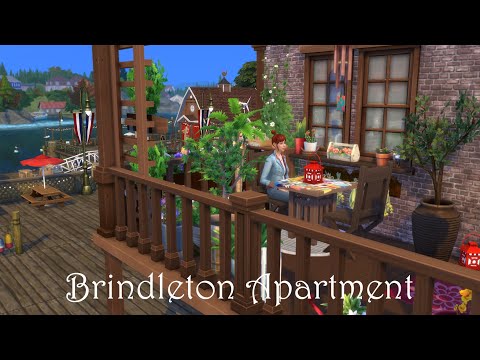 BRINDLETON APARTMENT 🐈 | Stop Motion | The Sims 4 | No CC | Apartment Renovation