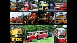 preview picture of video 'Tram, Trolleybuses & More @ East Anglia Transport Museum 2010 Gala Event'