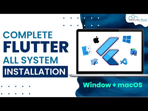 Flutter Installation Windows macOS Android Studio on VSCode XCode Complete Tutorial