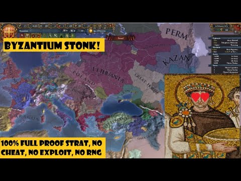 EU4 Byzantium Guide | Easy For Beginners NO RNG REQUIRED | Tutorial
