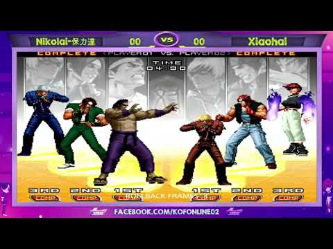 Nikolai-保力達 Vs Xiaohai (小孩) FT10 KOF 2002 UM - Luta Que Atravessa Todos os Limites