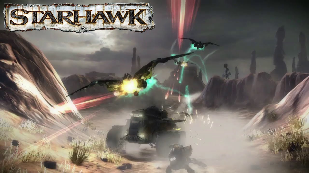 Ride, Die, and Fly in Starhawk Vehicle Trailer