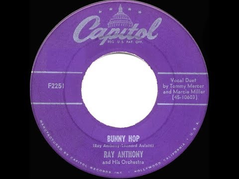 1952 HITS ARCHIVE: Bunny Hop - Ray Anthony (original version--Tommy Mercer & Marcie Miller, vocals)