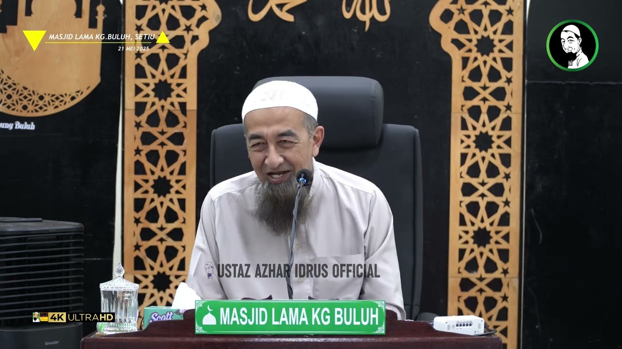 🟡 Koleksi Kuliah Ustaz Azhar Idrus | Masjid Lama Kg. Buluh, Bandar Permaisuri, Terengganu  | 4K