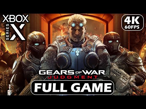 GEARS OF WAR JUDGMENT Gameplay Walkthrough (FULL GAME) (4K 60FPS XBOX SERIES X) - No commentary
