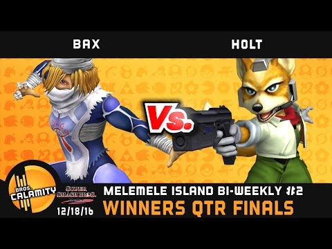 MMI #2 | Bax (Sheik, Falco) vs H0lt (Fox, Sheik) - Winners Qtr Finals - Melee Singles