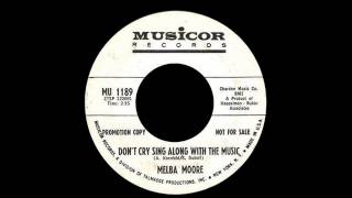 Melba Moore - Don't Cry Sing Along With The Music