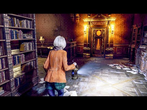 Resident Evil 4 Remake - Playing as Ashley Gameplay