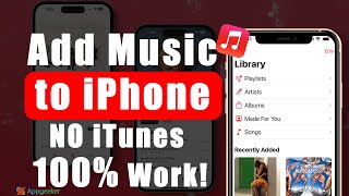 How to Transfer Music from Computer to iPhone WITHOUT iTunes (PC & Mac)