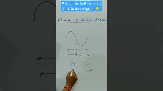 Phase & Path Difference in Waves // Superposition of Waves // Interference of Waves 🎯🎯