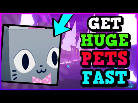 HOW TO TRADE FOR ANY HUGE PET FAST ON PET SIMULATOR X (TRADING TIPS)