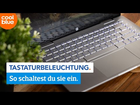 Wie schaltet man die Tastaturbeleuchtung ein?