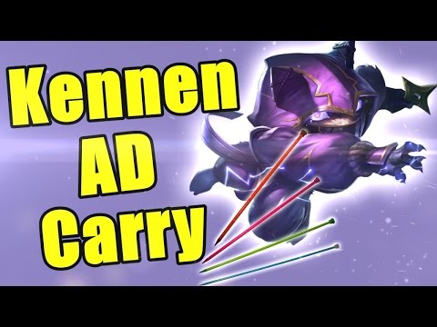 Kennen ADC ||| Pure GAMEPLAY ||| Masters LeveL EuWest ||| Patch 6.24