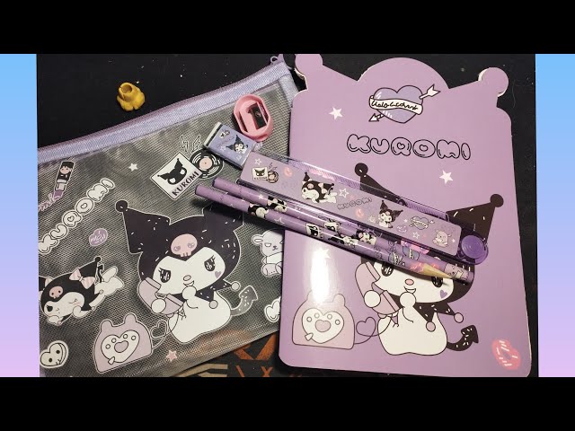 Vídeo relacionado con Hello Kitty Boligrafos Bonitos Gel Pens Set 3-Pack Bolígrafos Originales con Adornos de Personajes Cinnamoroll Kuromi Regalo Niñas