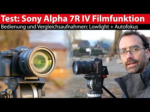 Filmpraxis-Test: Sony Alpha 7R IV - Bedienung, Autofokus und ISO-Belichtungsreihe
