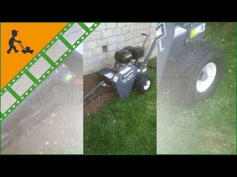 BlackStone TS 420 L Trencher - Loncin 420 cc - 27 Blades - Customer's operating video