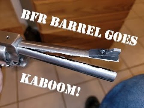 I Blew Up My BFR in  500 JRH!  (And an Update on My .500 S\u0026W Magnum BFR)