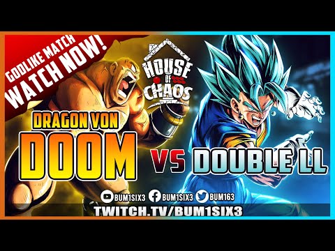 DBFZ [PS4] | COM 99 | DragonVonDoom vs Double LL | GODLIKE SET + YOU GOT ROBBED LMAO!!!