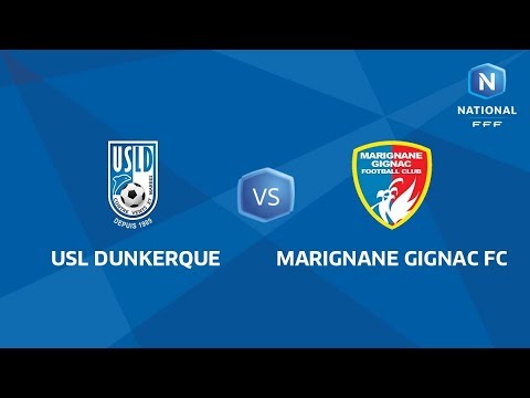 J32 : USL Dunkerque - Marignane Gignac FC I National FFF 2018-2019