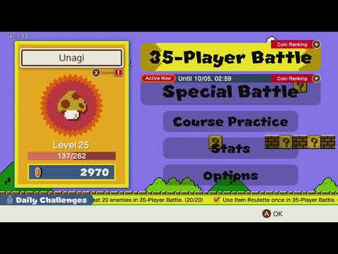 Super Mario Bros. 35 - 35-Player Battle - Going for Gold!