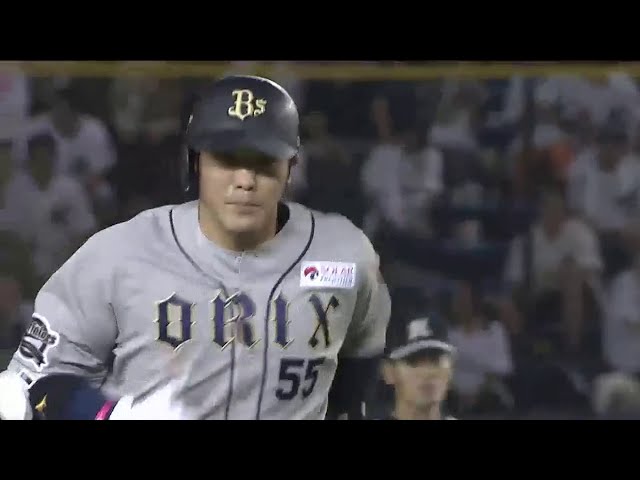 【9回表】バファローズT-岡田が18号ソロ!! 意地のバックスクリーン弾を放つ!! 2014/8/20 M-Bs