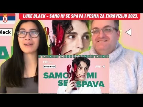 Luke Black – Samo mi se spava | Pesma za Evroviziju 2023 | 🇩🇰REACTION