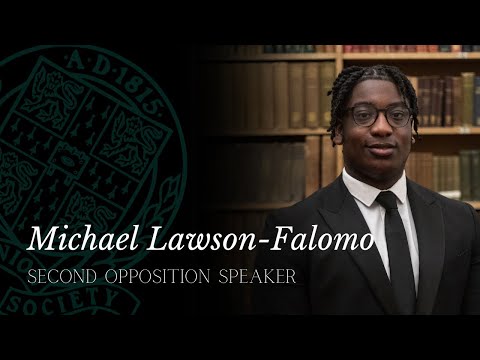 Michael Lawson-Falomo | This House Believes Western Interventionism Has Been a Force For Good
