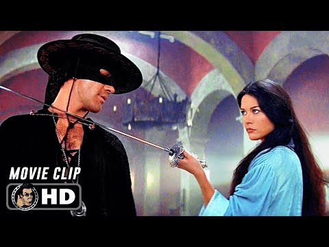 Sexy Sword Fight Scene | THE MASK OF ZORRO (1998) Movie CLIP HD