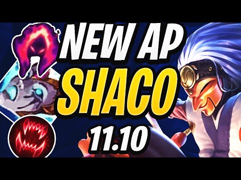 MY NEW FAVORITE AP SHACO RUNES INSANE 1v9 (Check Description) | Challenger AP Shaco