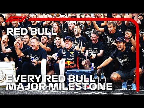 From F1's New Kids To Six-Time Champions: Every Red Bull Major Milestone