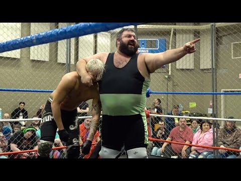 Steel Cage Match: Eric Johnson vs. BRG | Let's Wrestle Championship | Limitless Wrestling, Maine