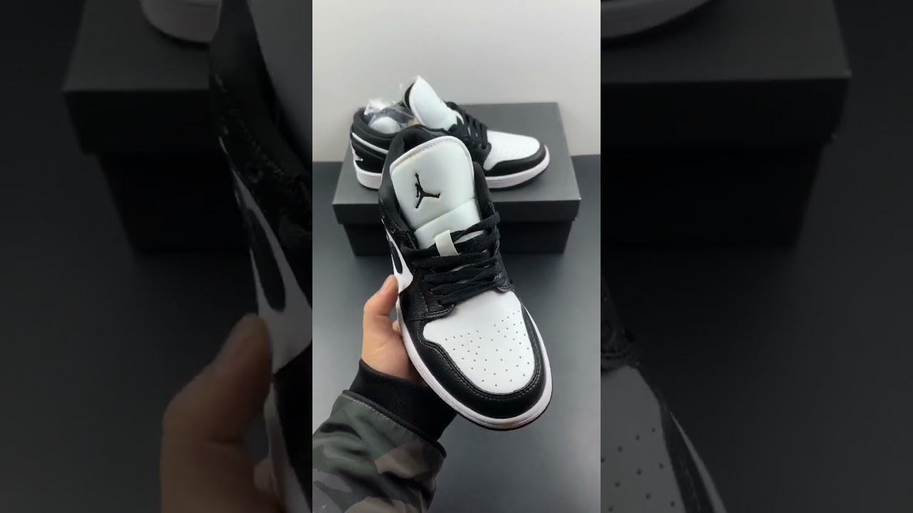 Air Jordan 1 Low Panda White Black White DC0774-101