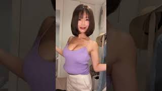 【おっぱい】 乳揺れダンス ムッチリ♡ tiktok #Shorts