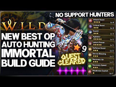 Monster Hunter Wilds - Kill ANY Monster While AFK - New PERFECT Immortal Build - OP Auto Hunt Guide!
