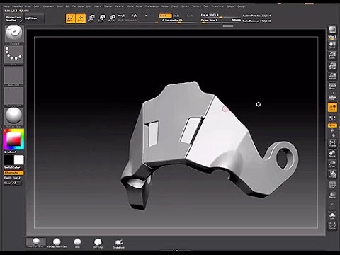 draw a straight line in zbrush