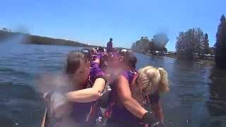 preview picture of video 'Barnabee's Dragon Boat Race at Forster 2014'