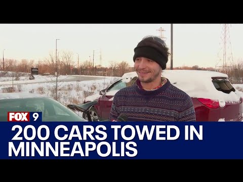 200 cars towed during Minneapolis snow emergency