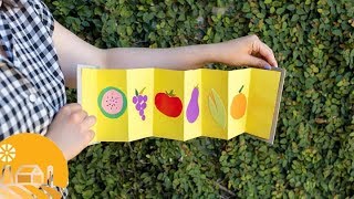 How To Make An Accordion Book | Sun Basket