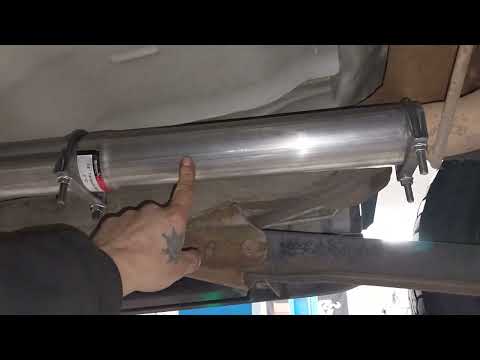 2007+ tahoe, suburban etc. $50 diy easy, best exhaust sound modification main muffler delete