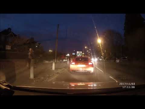 Wheelie Popping Cyclist - RoadHawk HD Dash Cam