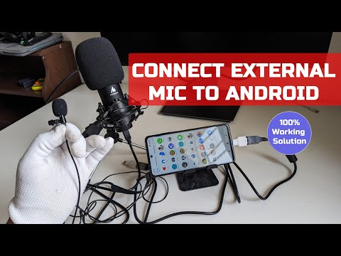 Connect External Mic to Android Phone - Works for Any Android Phone