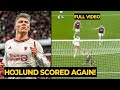 Rasmus Hojlund scored goal again vs Aston Villa | Manchester United News