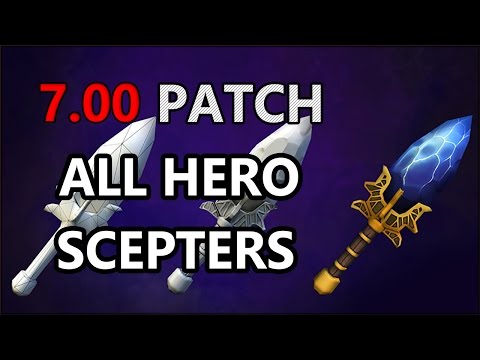 Dota 2 NEW Aghanim's scepter - ALL HEROES !!!