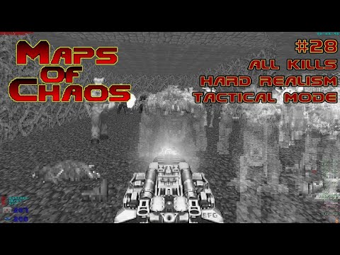 Brutal Doom realism: Maps of Chaos map28 all kills in 7:28