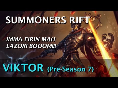Summoners Rift - Blind Pick - Viktor (Pre-Season 7) Full Gameplay