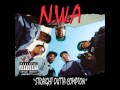 N.W.A. Gangsta Gangsta (Lyrics) 